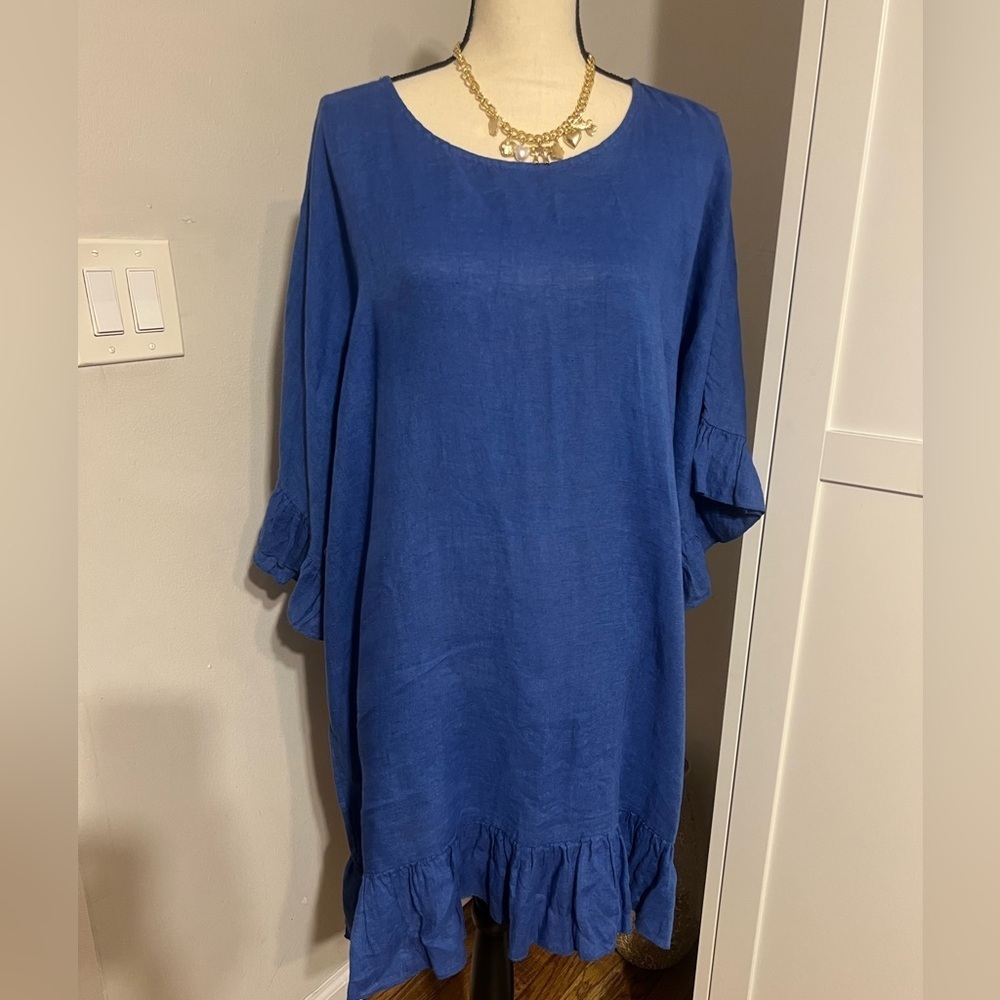 Elegant Blue Dress